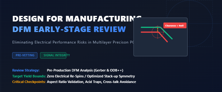 Jüngste Firmenblogs über Design for Manufacturing: Reducing Electrical Risks in Multilayer PCBs through Early-Stage DFM Feedback