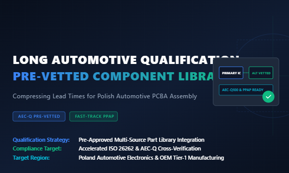 Jüngste Firmenblogs über Optimierung der europäischen Automobilqualifizierung: Polnische Werke setzen auf vorab geprüfte Komponentenbibliotheken