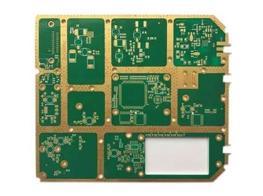 Mehrschicht starre Hochfrequenz-PCB-Board für Unterhaltungssysteme im Auto