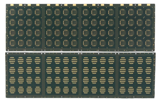 Mehrschicht starre IC-Substrat PCB-Board Fingerabdruckkarte Weichgold Hartgold