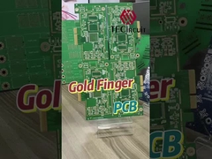 Gold Finger Hochfrequenz-PCB-Board RIGID PCB OEM für die Modulkommunikation